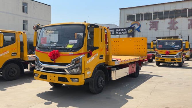 福康163马力+8挡变速箱！瑞沃大金刚ES5 Pro清障车作业更高效！