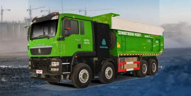 “绿牌”开路，豪沃新能源自卸车——城市基建的“MVP”！